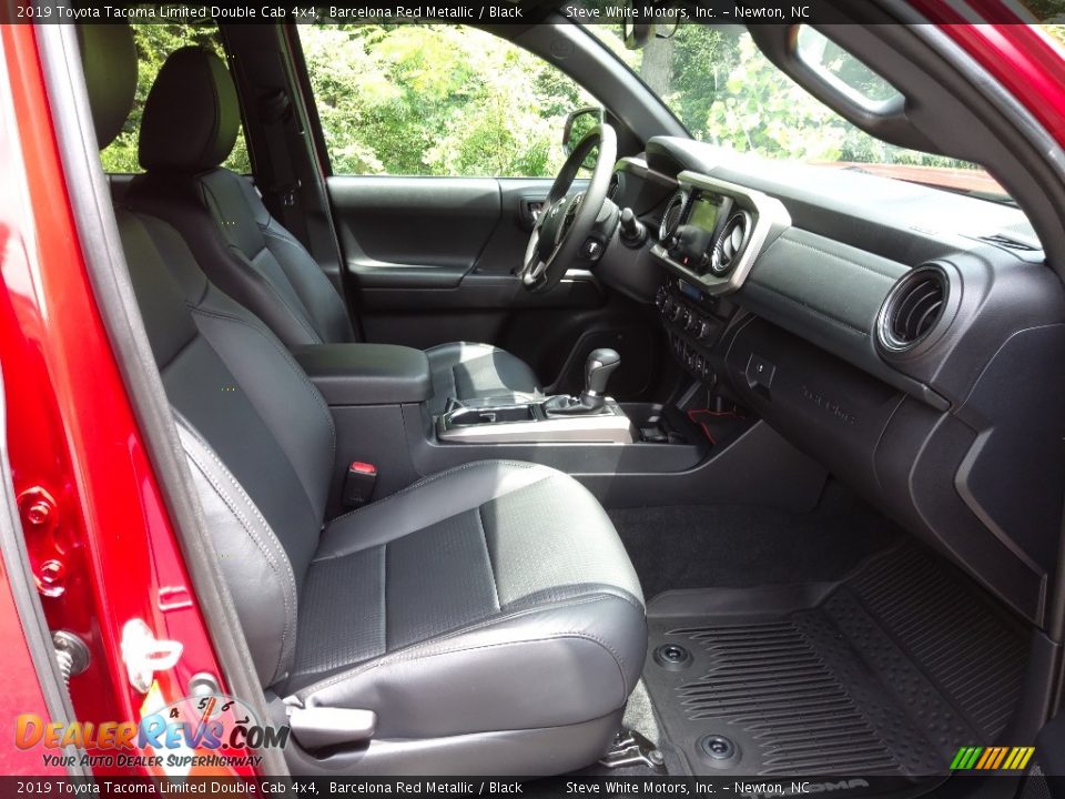 2019 Toyota Tacoma Limited Double Cab 4x4 Barcelona Red Metallic / Black Photo #16