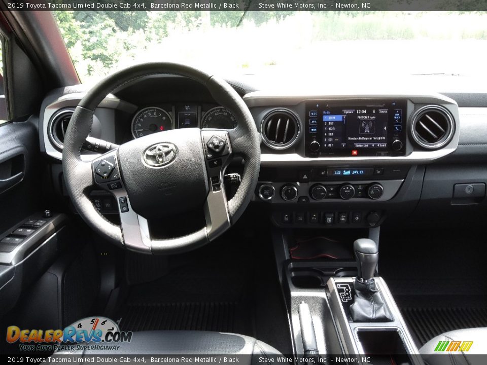 2019 Toyota Tacoma Limited Double Cab 4x4 Barcelona Red Metallic / Black Photo #17