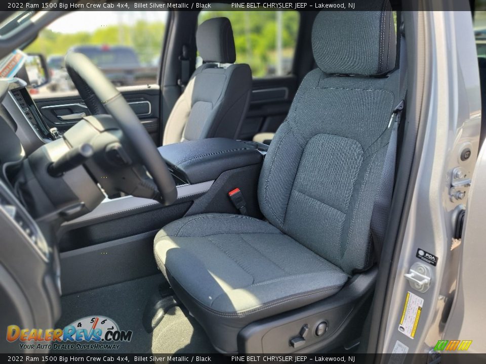 Front Seat of 2022 Ram 1500 Big Horn Crew Cab 4x4 Photo #13