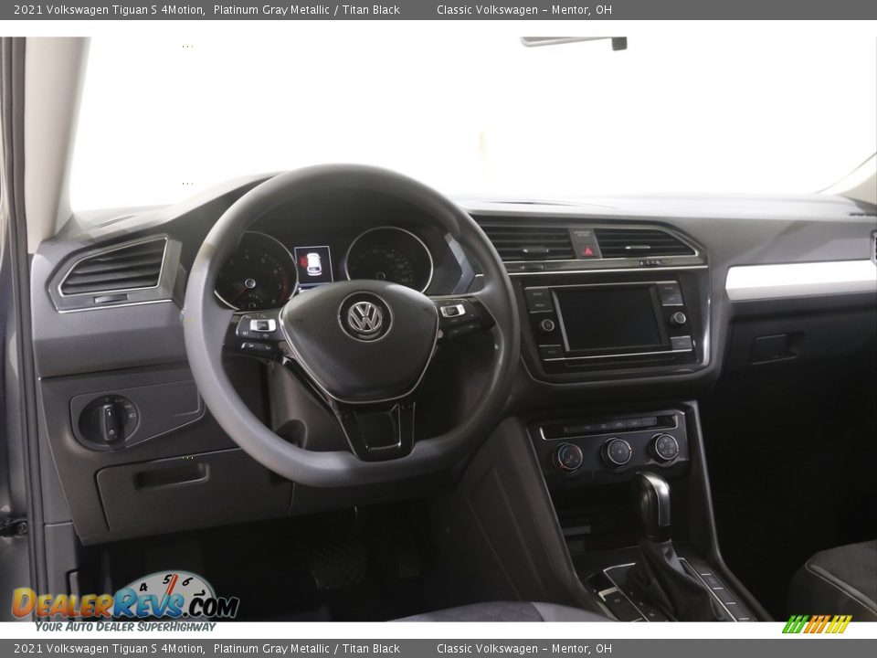 2021 Volkswagen Tiguan S 4Motion Platinum Gray Metallic / Titan Black Photo #6