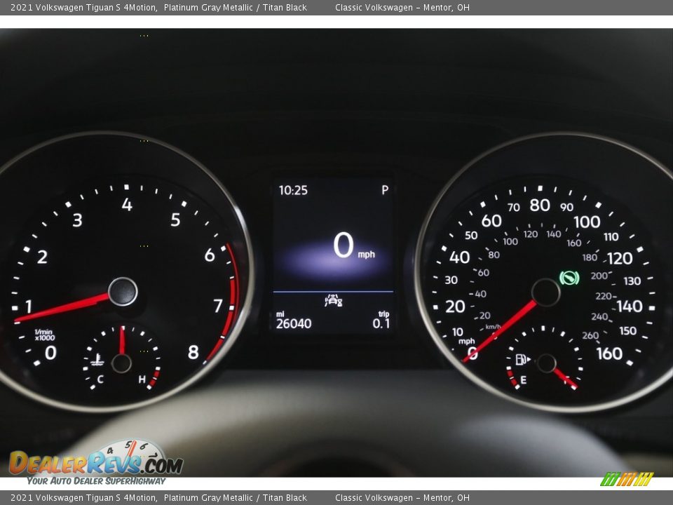 2021 Volkswagen Tiguan S 4Motion Platinum Gray Metallic / Titan Black Photo #8