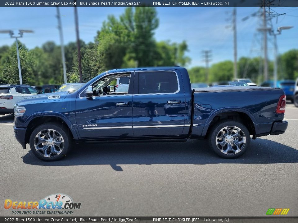 Blue Shade Pearl 2022 Ram 1500 Limited Crew Cab 4x4 Photo #4