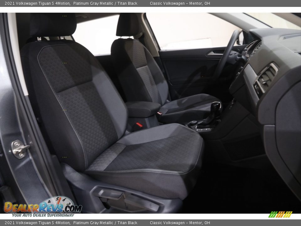 2021 Volkswagen Tiguan S 4Motion Platinum Gray Metallic / Titan Black Photo #13
