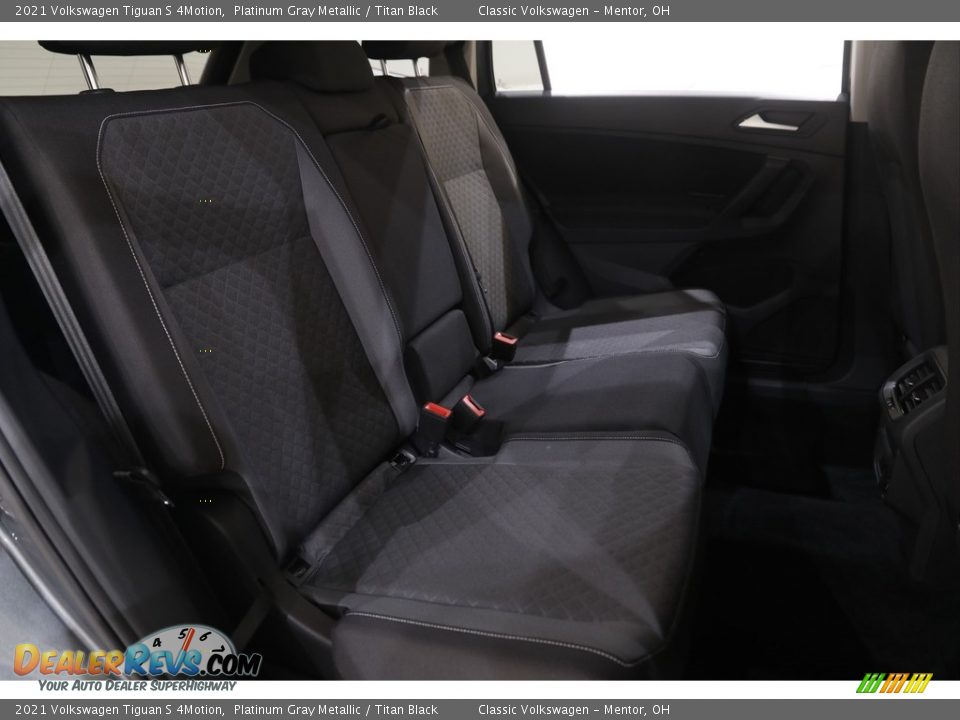 2021 Volkswagen Tiguan S 4Motion Platinum Gray Metallic / Titan Black Photo #14