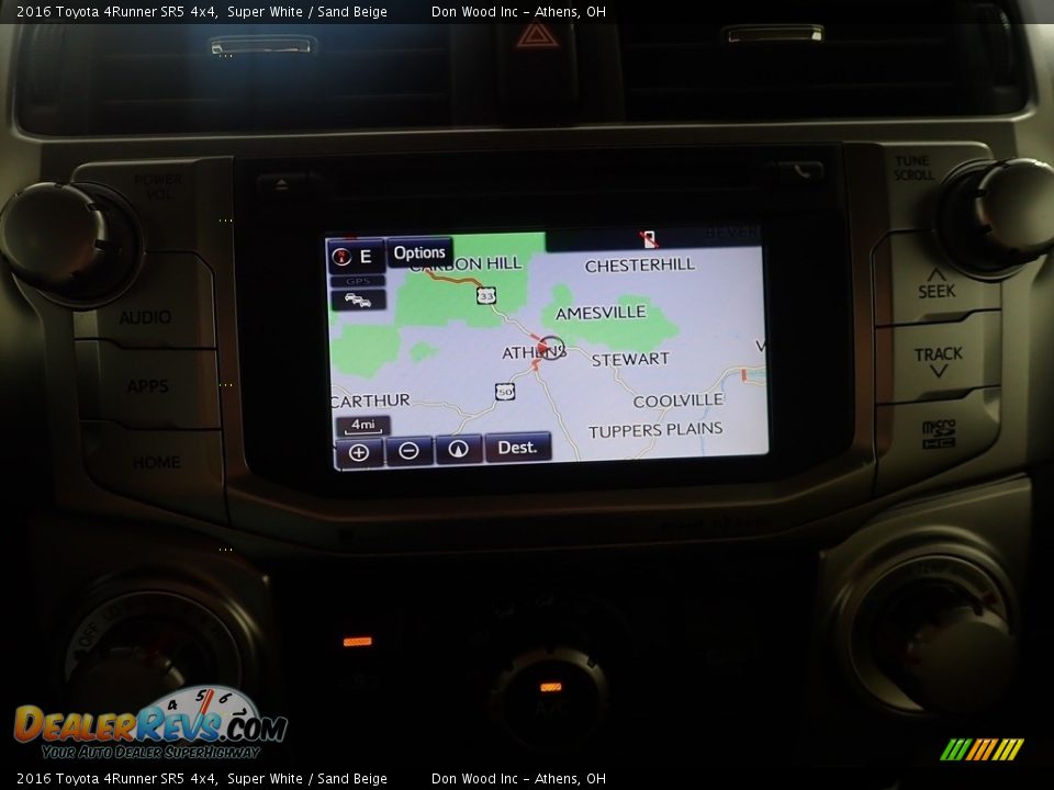 2016 Toyota 4Runner SR5 4x4 Super White / Sand Beige Photo #2