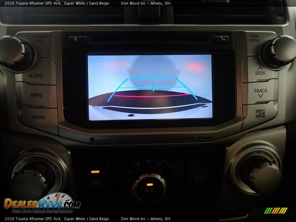 2016 Toyota 4Runner SR5 4x4 Super White / Sand Beige Photo #3