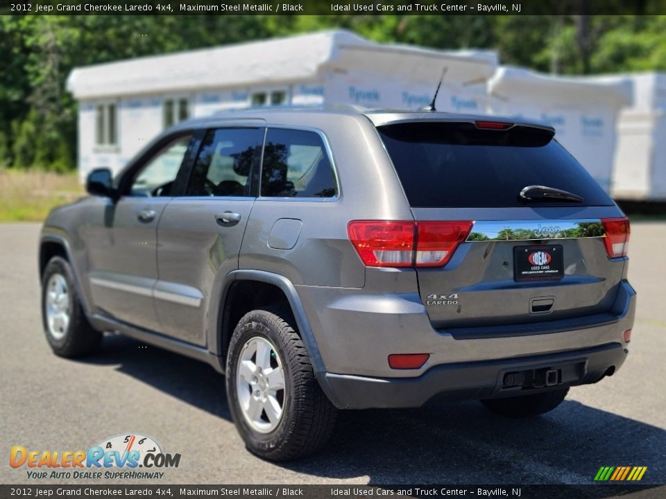 2012 Jeep Grand Cherokee Laredo 4x4 Maximum Steel Metallic / Black Photo #3