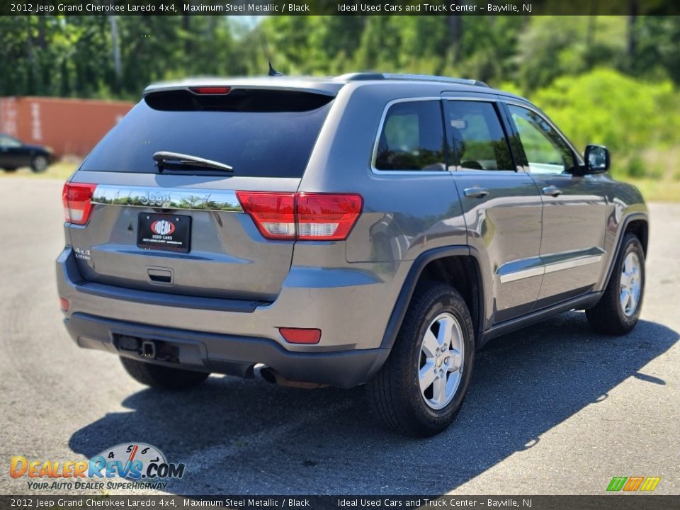 2012 Jeep Grand Cherokee Laredo 4x4 Maximum Steel Metallic / Black Photo #5