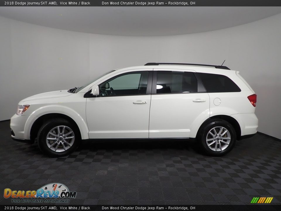 Vice White 2018 Dodge Journey SXT AWD Photo #5