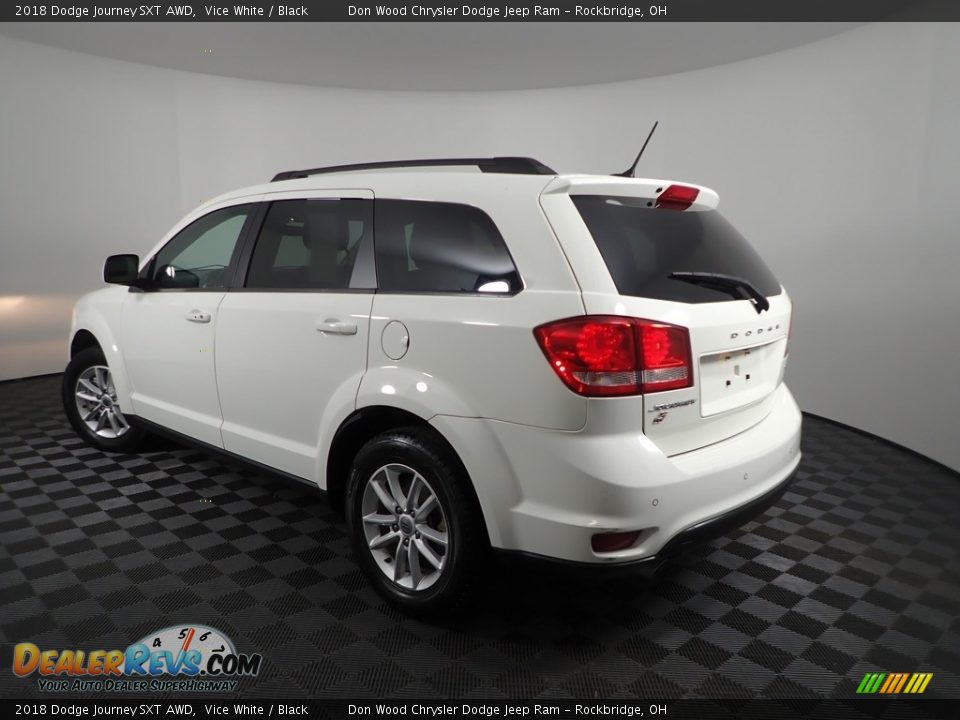 2018 Dodge Journey SXT AWD Vice White / Black Photo #6