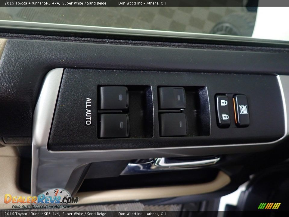 2016 Toyota 4Runner SR5 4x4 Super White / Sand Beige Photo #22