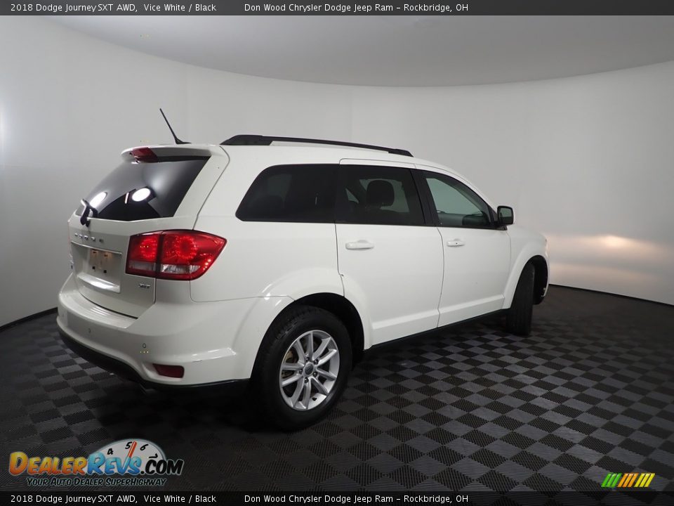 2018 Dodge Journey SXT AWD Vice White / Black Photo #10