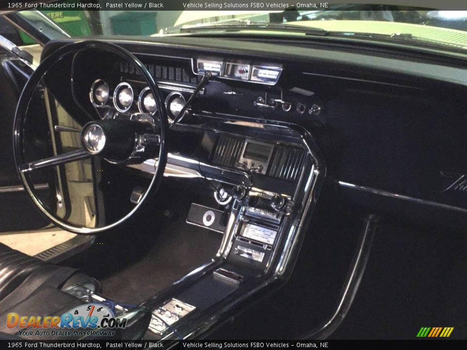 Black Interior - 1965 Ford Thunderbird Hardtop Photo #3