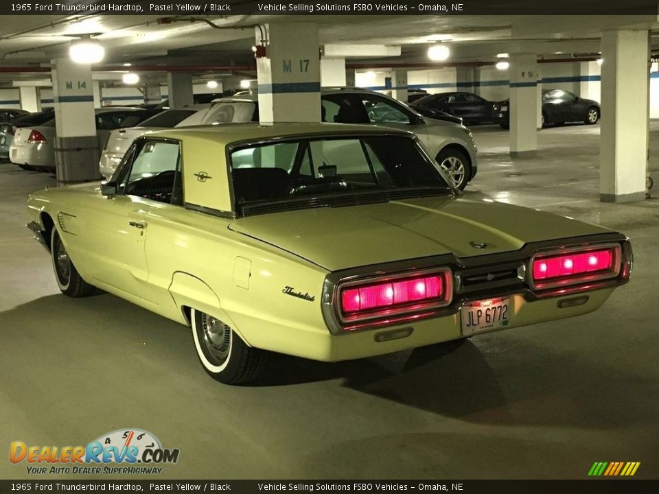 Pastel Yellow 1965 Ford Thunderbird Hardtop Photo #7