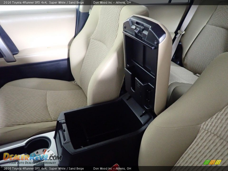 2016 Toyota 4Runner SR5 4x4 Super White / Sand Beige Photo #34