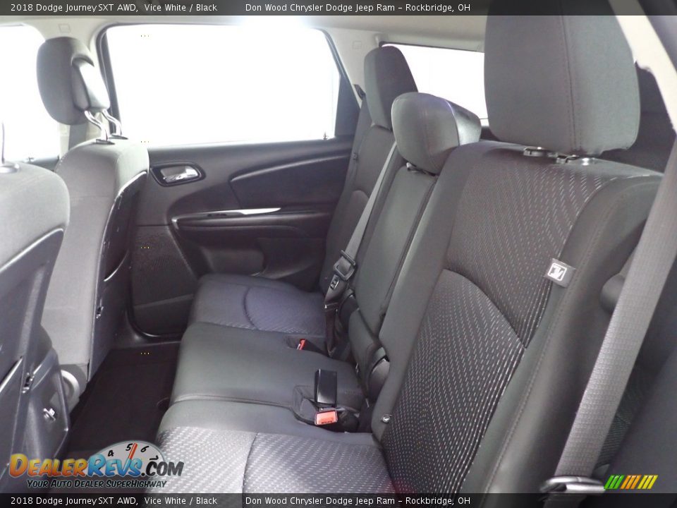 Rear Seat of 2018 Dodge Journey SXT AWD Photo #23