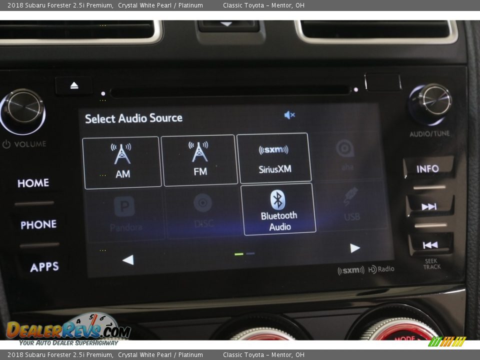 2018 Subaru Forester 2.5i Premium Crystal White Pearl / Platinum Photo #14
