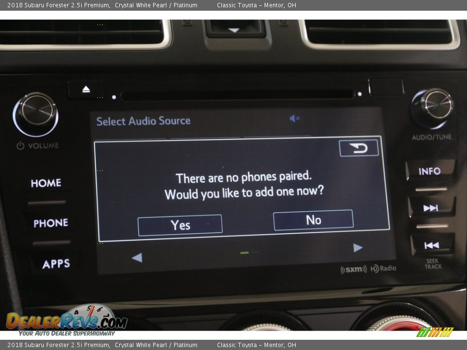 2018 Subaru Forester 2.5i Premium Crystal White Pearl / Platinum Photo #15