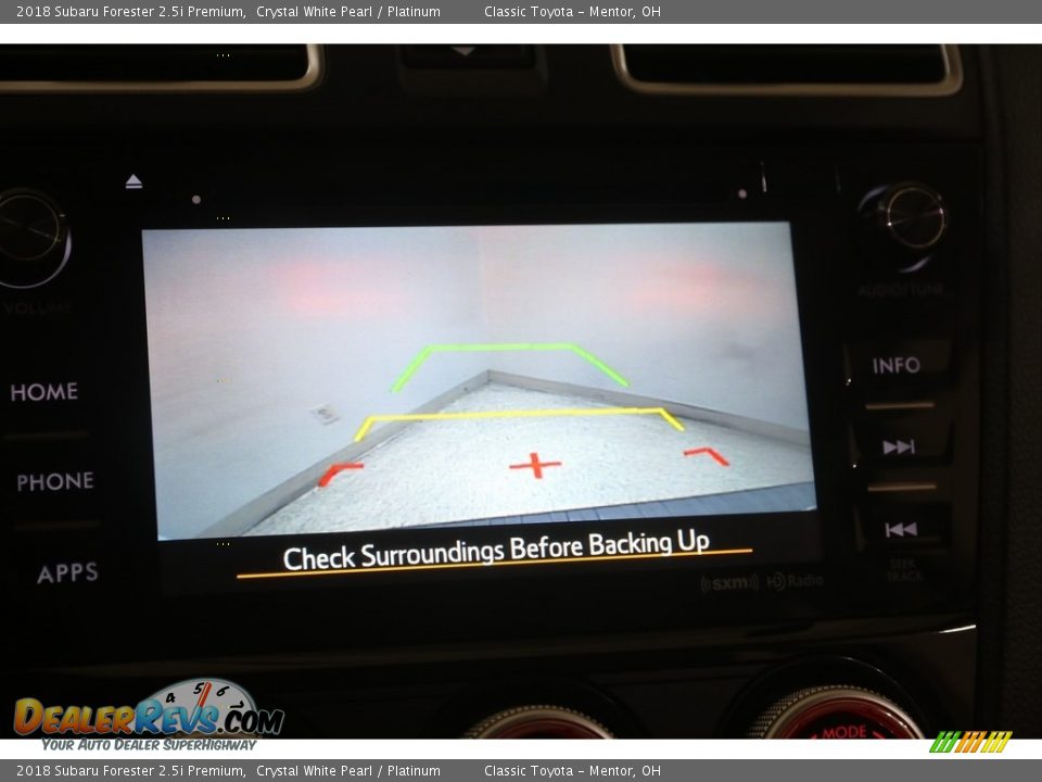 2018 Subaru Forester 2.5i Premium Crystal White Pearl / Platinum Photo #16
