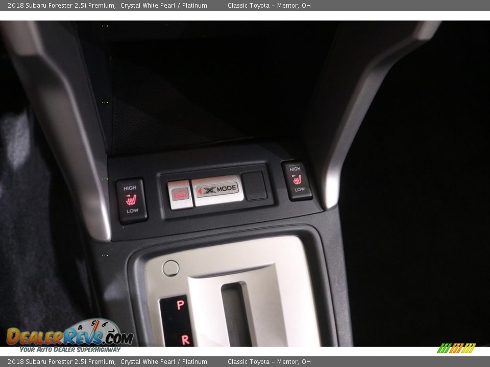 2018 Subaru Forester 2.5i Premium Crystal White Pearl / Platinum Photo #18