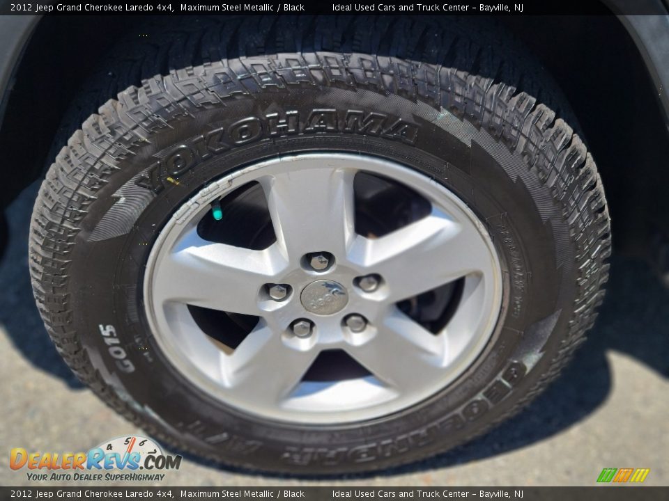 2012 Jeep Grand Cherokee Laredo 4x4 Maximum Steel Metallic / Black Photo #29