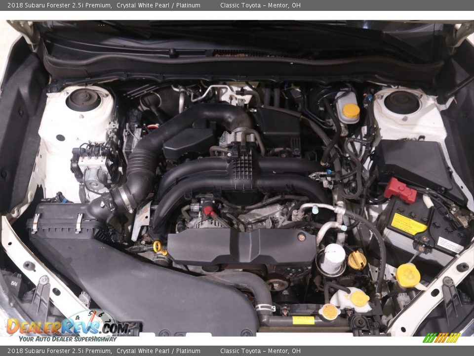 2018 Subaru Forester 2.5i Premium Crystal White Pearl / Platinum Photo #23
