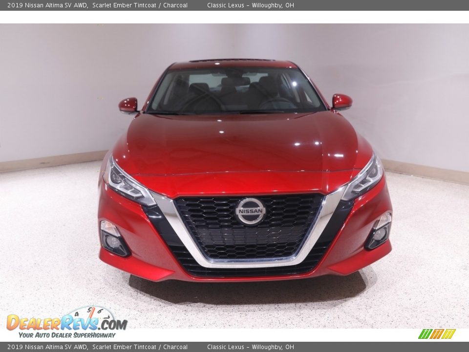 2019 Nissan Altima SV AWD Scarlet Ember Tintcoat / Charcoal Photo #2