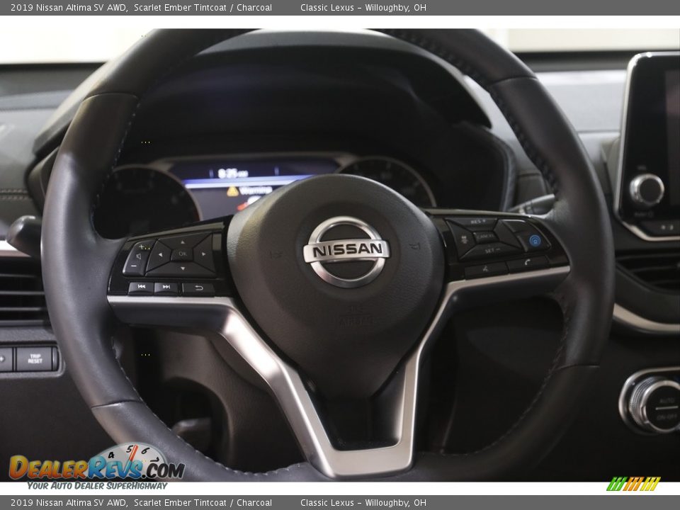 2019 Nissan Altima SV AWD Scarlet Ember Tintcoat / Charcoal Photo #7