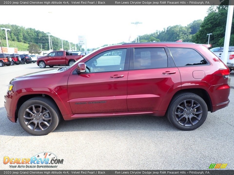 Velvet Red Pearl 2020 Jeep Grand Cherokee High Altitude 4x4 Photo #2