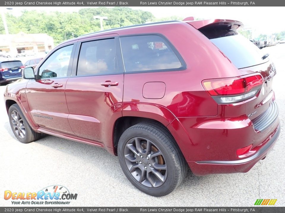 2020 Jeep Grand Cherokee High Altitude 4x4 Velvet Red Pearl / Black Photo #3