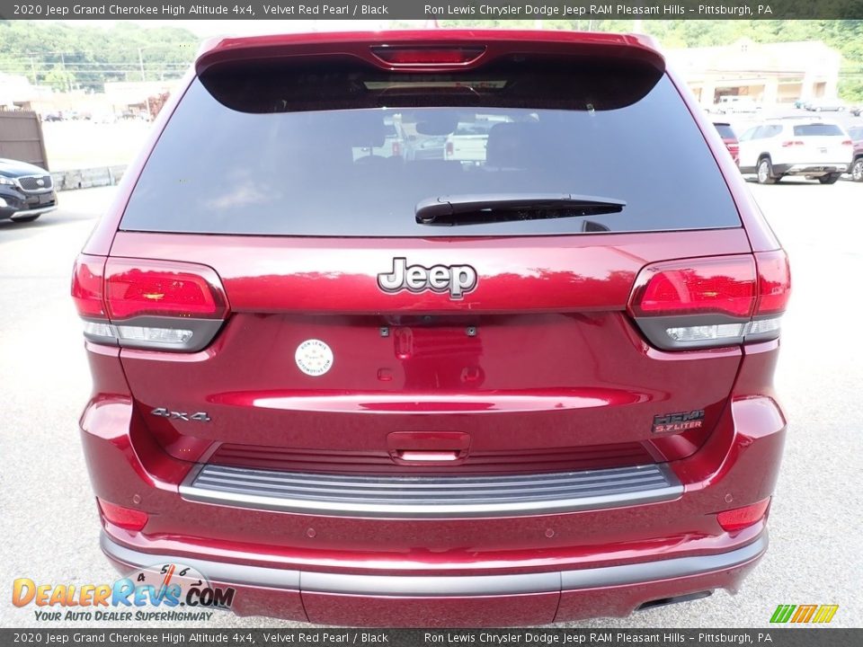 2020 Jeep Grand Cherokee High Altitude 4x4 Velvet Red Pearl / Black Photo #4