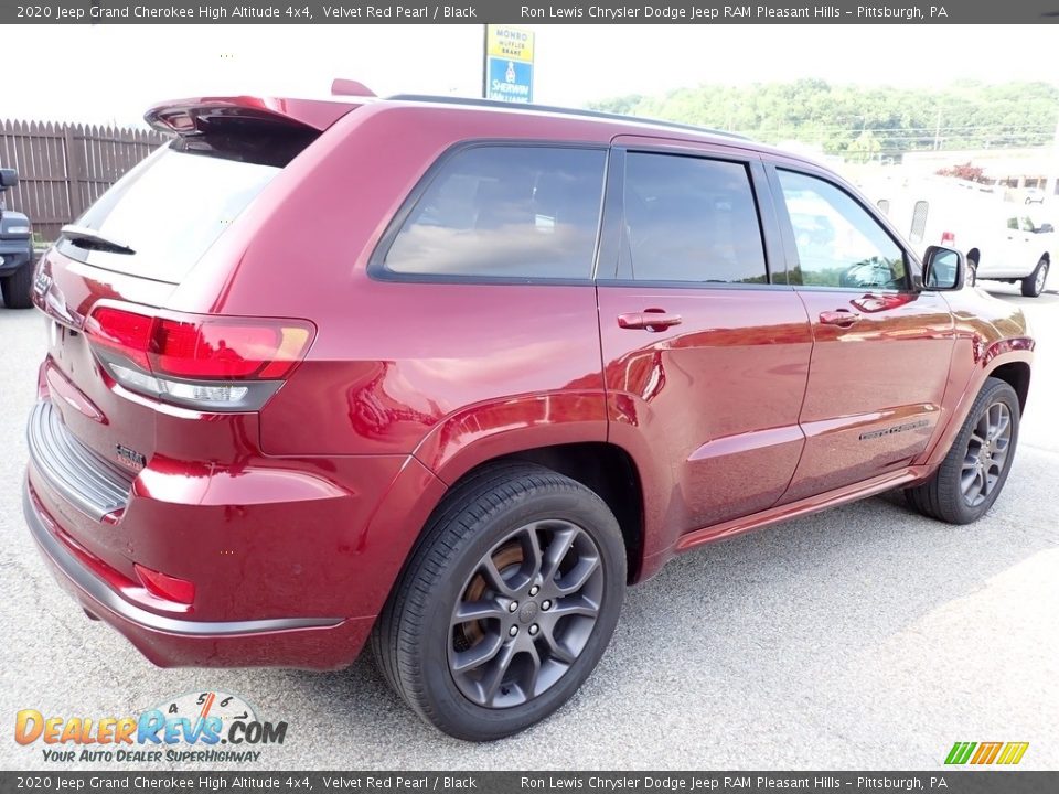 2020 Jeep Grand Cherokee High Altitude 4x4 Velvet Red Pearl / Black Photo #6