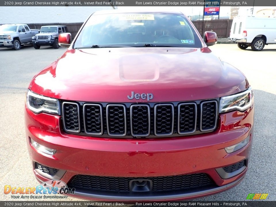 2020 Jeep Grand Cherokee High Altitude 4x4 Velvet Red Pearl / Black Photo #9