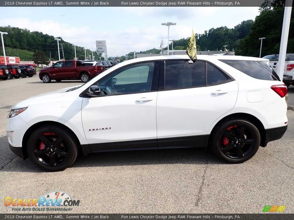 2019 Chevrolet Equinox LT AWD Summit White / Jet Black Photo #2