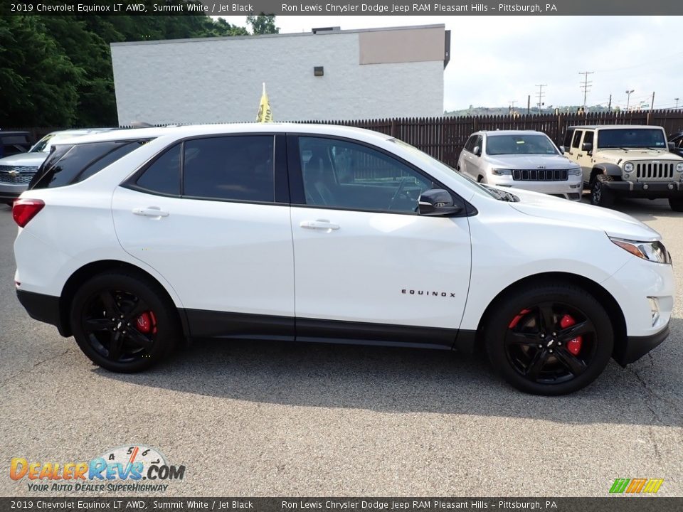 2019 Chevrolet Equinox LT AWD Summit White / Jet Black Photo #7