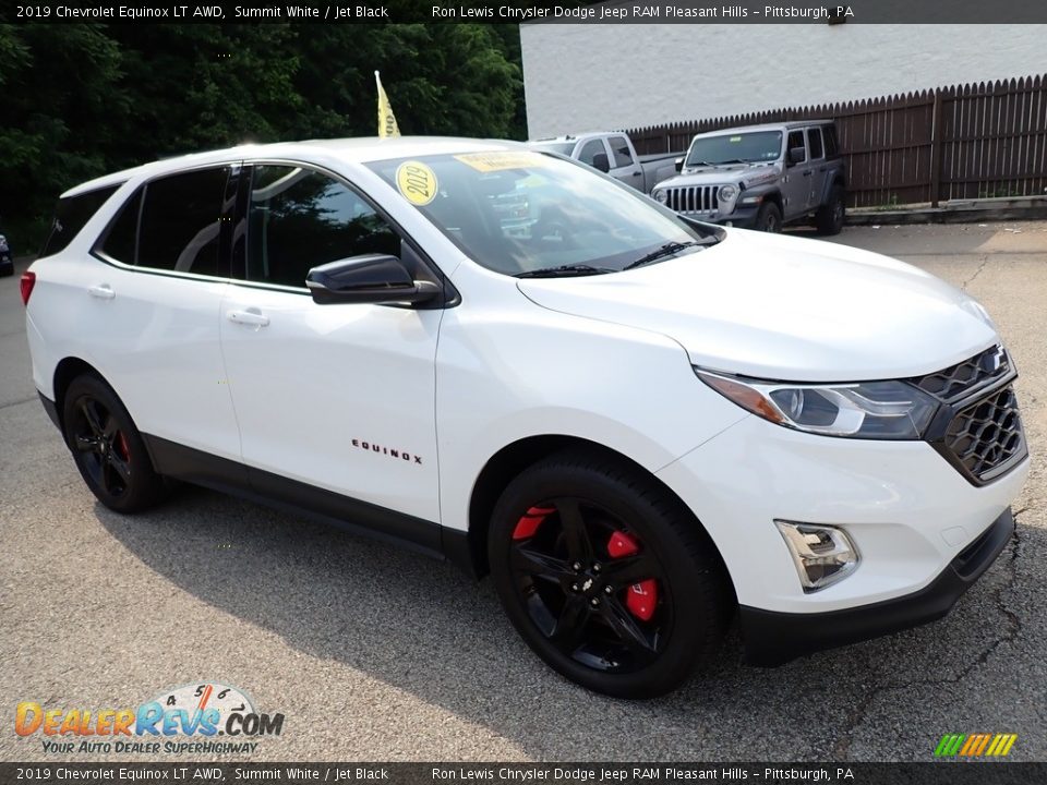2019 Chevrolet Equinox LT AWD Summit White / Jet Black Photo #8