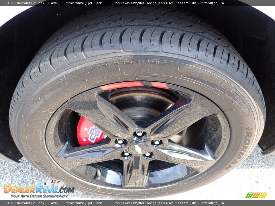 2019 Chevrolet Equinox LT AWD Summit White / Jet Black Photo #10