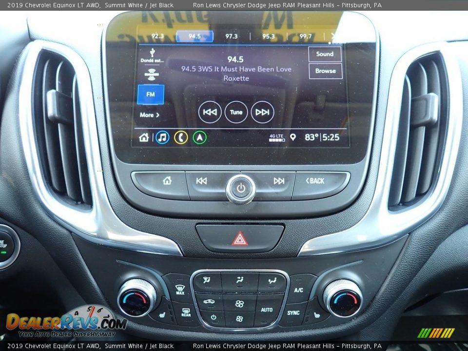 2019 Chevrolet Equinox LT AWD Summit White / Jet Black Photo #19