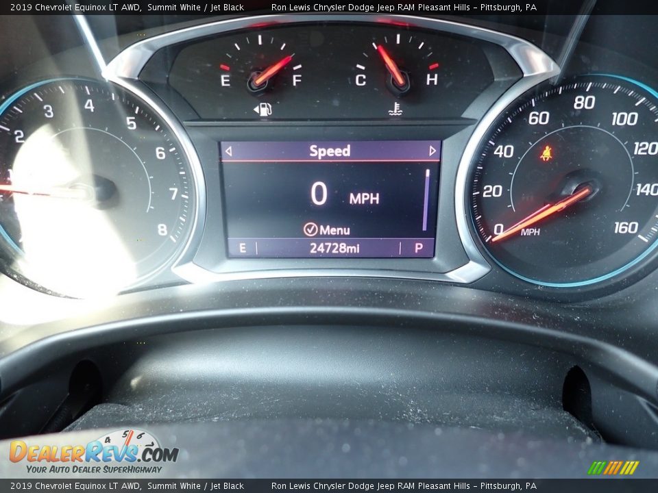 2019 Chevrolet Equinox LT AWD Summit White / Jet Black Photo #20