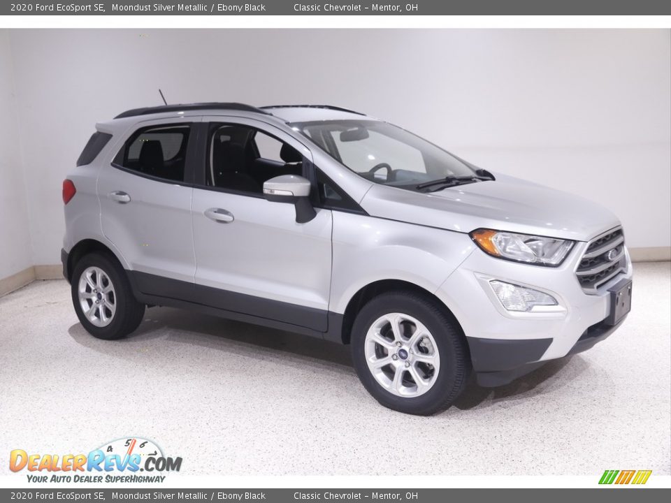 2020 Ford EcoSport SE Moondust Silver Metallic / Ebony Black Photo #1