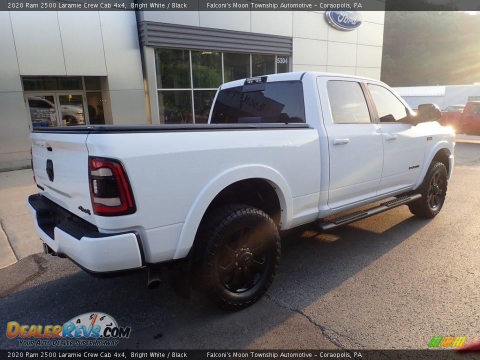 2020 Ram 2500 Laramie Crew Cab 4x4 Bright White / Black Photo #2