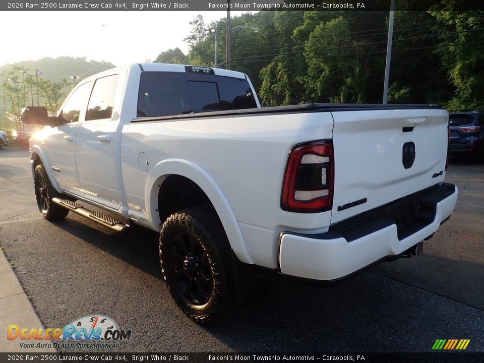 2020 Ram 2500 Laramie Crew Cab 4x4 Bright White / Black Photo #4