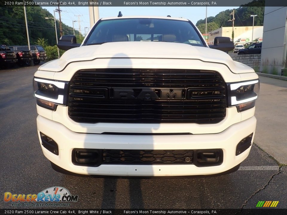 2020 Ram 2500 Laramie Crew Cab 4x4 Bright White / Black Photo #7