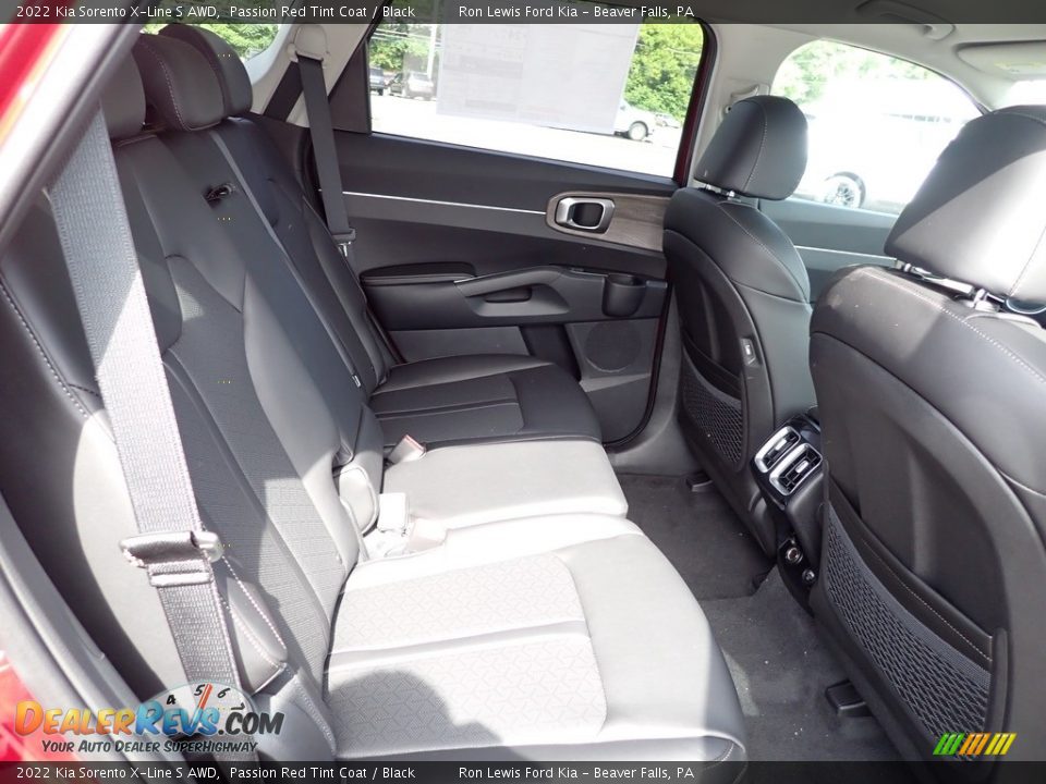2022 Kia Sorento X-Line S AWD Passion Red Tint Coat / Black Photo #10