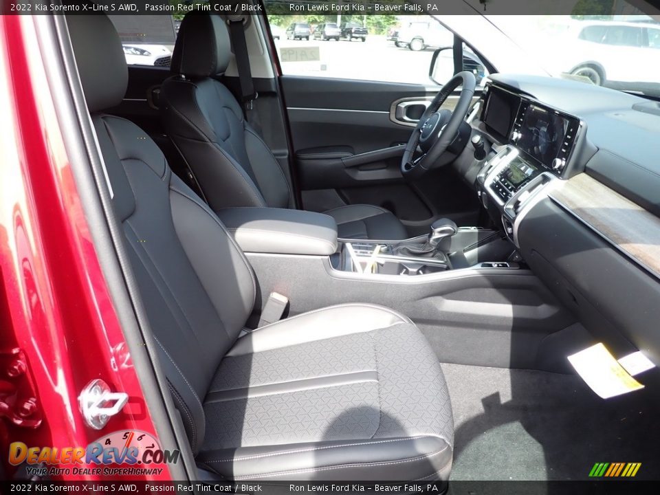 2022 Kia Sorento X-Line S AWD Passion Red Tint Coat / Black Photo #11