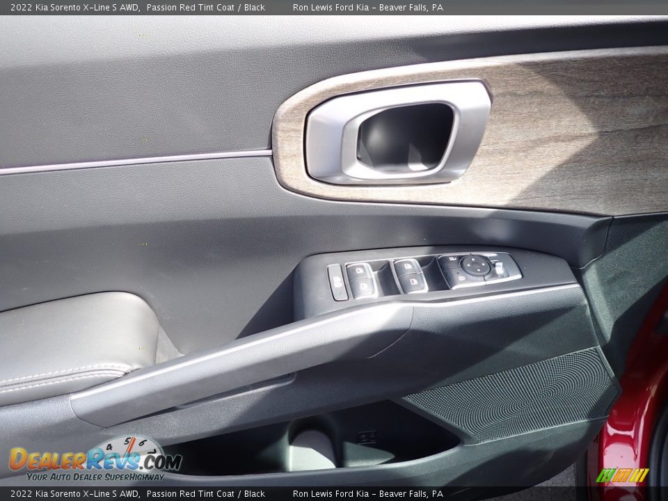 2022 Kia Sorento X-Line S AWD Passion Red Tint Coat / Black Photo #15