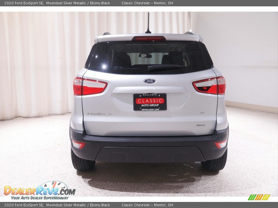 2020 Ford EcoSport SE Moondust Silver Metallic / Ebony Black Photo #17