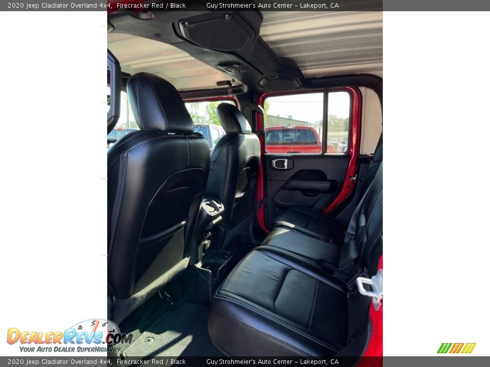 2020 Jeep Gladiator Overland 4x4 Firecracker Red / Black Photo #8