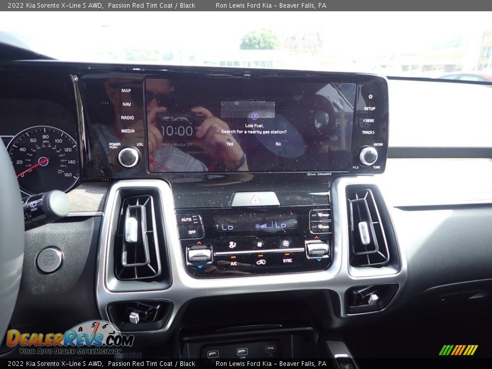 2022 Kia Sorento X-Line S AWD Passion Red Tint Coat / Black Photo #18