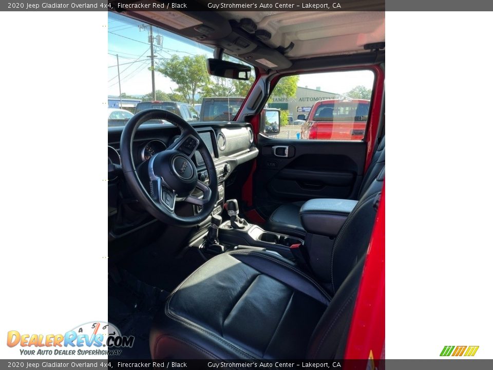 2020 Jeep Gladiator Overland 4x4 Firecracker Red / Black Photo #9